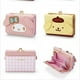 thumbnail image 2 of Sanrio-llaveros de cartera de bolsillo de canela, Cartera de cuero PU, Hello Kitty, Pringle Kuromi, bolso de tarjeta de melodía plegable, 2 of 4