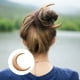 thumbnail image 5 of Pinzas para el cabello para mujeres, pinzas para peinar, pinzas para el cabello para niñas, horquilla de media luna tallada a mano para mujeres, joyería para el cabello en espiral para damas, horquill, 5 of 5