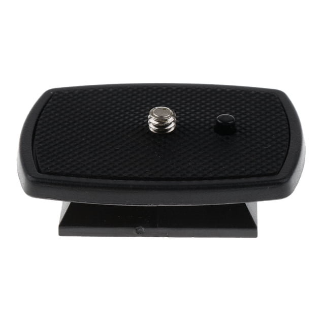 Adaptador de Placa Liberación Rápida Con Tornillo 1/4 ''para Cabeza de Trípode 668 888 Electrónica de Consumo Sunnimix Placa de liberación rápida