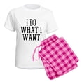 thumbnail image 5 of CafePress - I Do What I Want Women's Light Pajamas - Women's Short Sleeve Print T-Shirt and Pants Light Cotton Pajama Set, 5 of 7