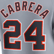 thumbnail image 4 of Camisetas de béisbol de la famosa marca Detroit con bordados para hombres, mujeres y jóvenes, personalizadas #24 CABRERA #28 BAEZ #31 GREENE #33 KEITH, 4 of 5