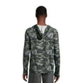thumbnail image 4 of George Men’s & Big Men's Hooded Long Sleeve Sun Shirt with UPF50+, Sizes S-3XL, 4 of 6
