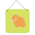 thumbnail image 1 of Holland Lop Rabbit Impressions Murales Ou de Porte Vertes, 6 x 6 Po., 1 of 1