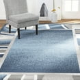 thumbnail image 2 of Home Dynamix Premium Rizzy Contemporary Abstract Border Area Rug, Blue/Grey, 5'2"x7'4", 2 of 3