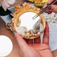 thumbnail image 2 of 10pcs Small Mirror Sheets Makeup Mirrors Craft Mirrors DIY Makeup Glass Mirror Supplies, 2 of 8