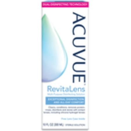 Blink ACUVUE� RevitaLens Multi-Purpose Disinfecting Solution, 10 oz. (Pack of 3)
