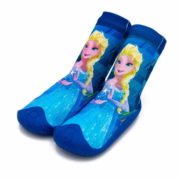 Frozen - Pantufla Infantil Antiderrapante - Niña - Fr 039 azul 16 Disney FR-039