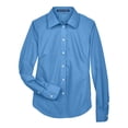 thumbnail image 4 of Devon & Jones D620W Women's Crown Collection Broadcloth Woven Dress Shirt-French Blue-3XL, 4 of 5