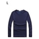 thumbnail image 5 of Top básico Sonducket para hombre manga larga cuello redondo azul oscuro L, 5 of 6