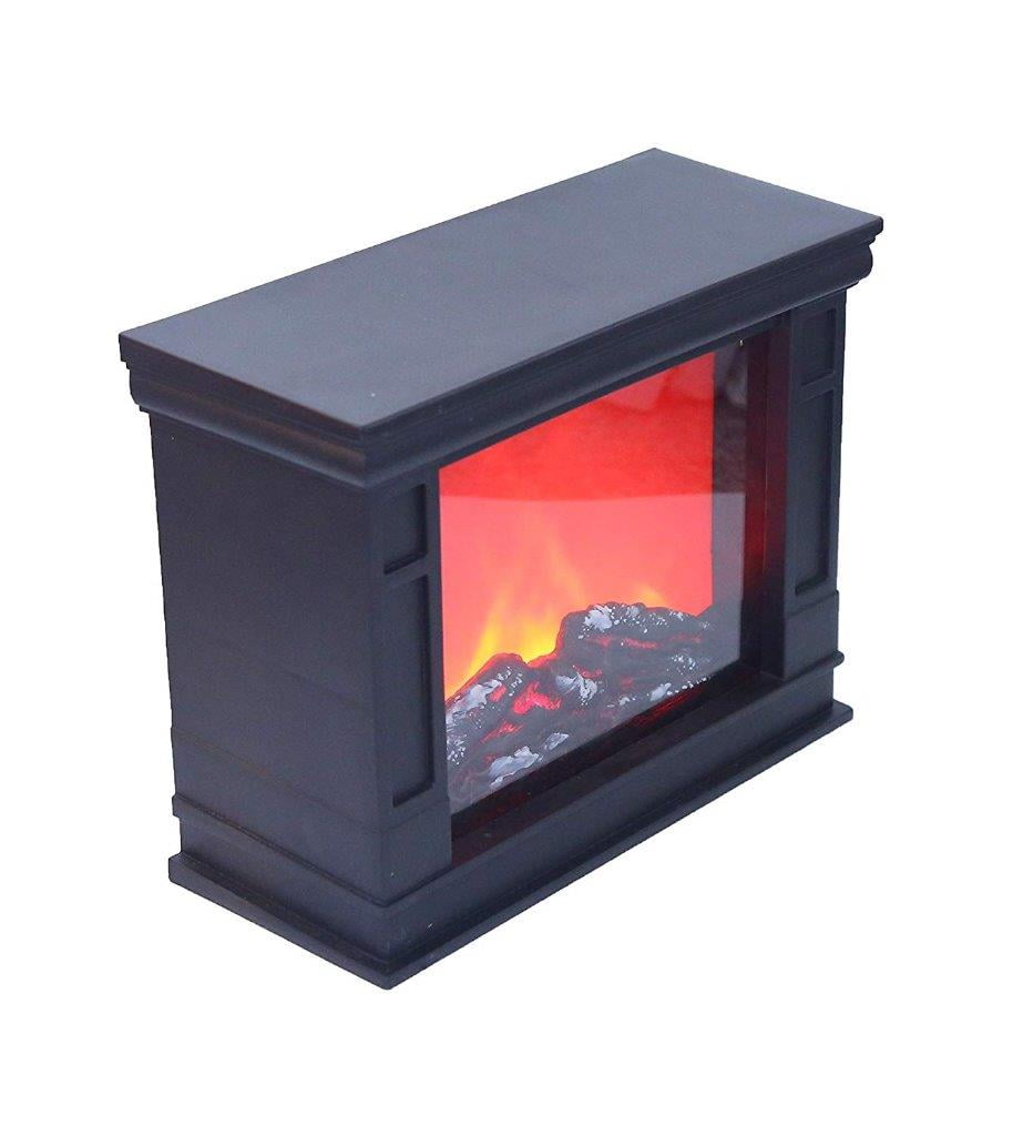 Home Furniture Diy Fireplace Lamp Led Flame Fake Fire Place