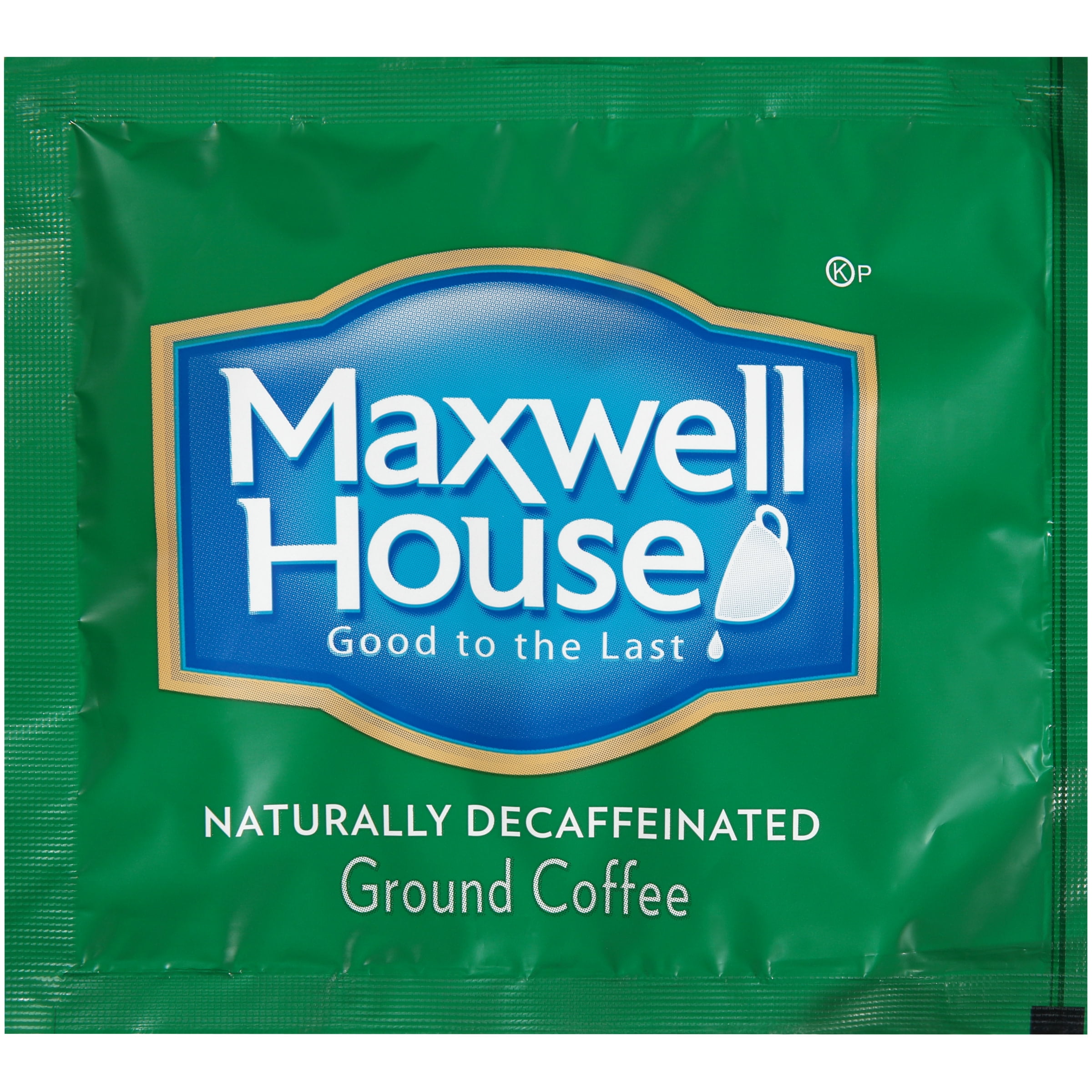 Maxwell House Decaffeinated Ground Coffee Filter Casepack Single Serve, 100 ct Casepack, 0.7 oz Packets