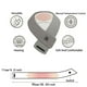 thumbnail image 2 of Cuello y hombro con carga inteligente USB Protección contra el frío en invierno y bufanda para hombres y mujeres con calefacción cálida Fridja nalpqowj27459, 2 of 4