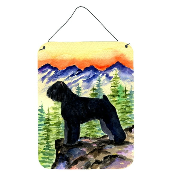 Caroline's Treasures SS8286DS1216 Bouvier des Flandres Wall or Door Hanging Prints, 12x16, multicolor