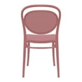 thumbnail image 3 of Compamia Marcel Resin Outdoor Chair Marsala, 3 of 7