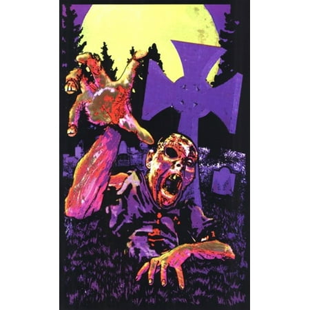 Black Light - Zombie Grave Poster Print (23 x 35)