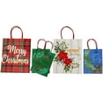 thumbnail image 7 of Northlight 20-Count Assorted Christmas Themed Paper Gift Bags, 7 of 7