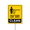 Litter-4, variant on Eveokoki Help Keep Our Area Clean Sign 8 x 12 Inch Outdoor Aluminum Yard Signs with Metal Stakes for Private Property Grass Lawn No Trash Dumping
