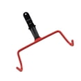 thumbnail image 1 of BRIGHTFUFU Garage Storage System Wall Hook Rack Steel Red 1Set 11x9.8x0.8in, 1 of 4