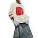 thumbnail image 1 of Suéter de Cuello Redondo de Otoño para Mujer, Suéter Informal de Punto con Estampado de Fresas y Larga, Tops Casuales Elegantes. XL, 1 of 8