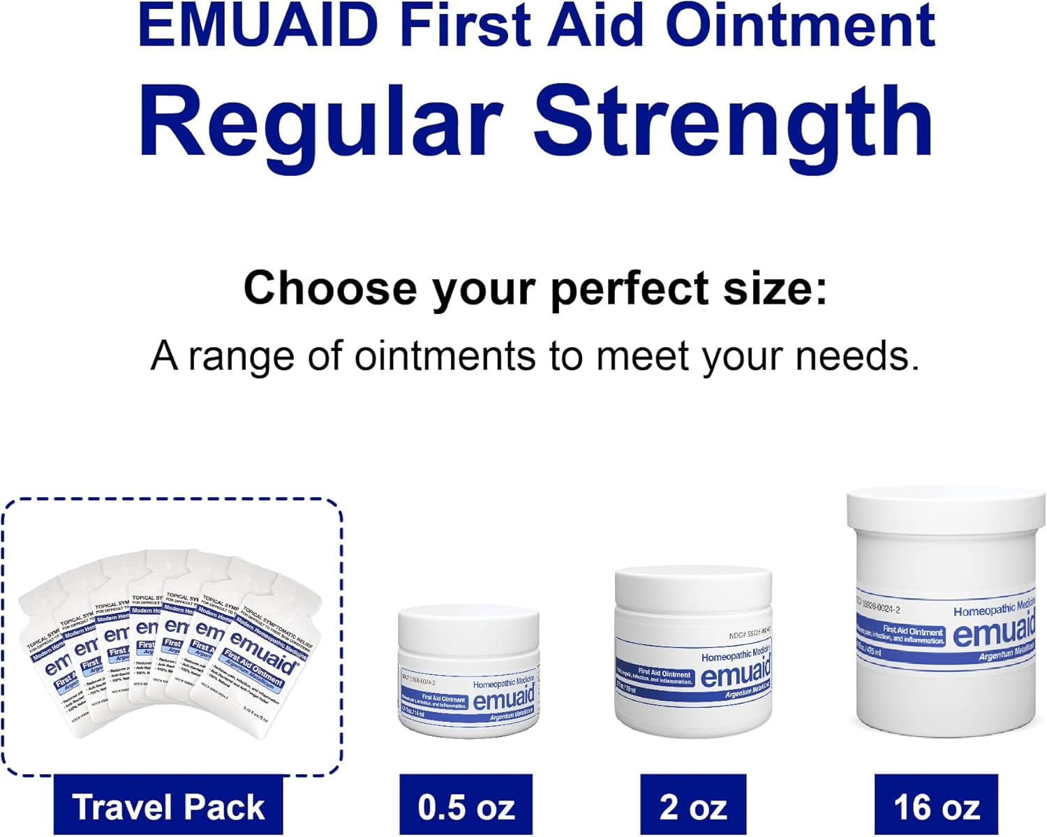Emuaid 30-Day Travel Pack Ointment Single-Use Packets for Eczema, Athlete’s Foot, Psoriasis and Jock Itch, 30 Count, 0.10 oz Each