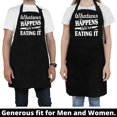 thumbnail image 4 of Neweleven Regalo Del Día Del Padre Para Hombres, Papá, Marido, Él, Delantales Para Hombres Con Bolsillos, Regalos Divertidos Para Hombres, Papá, Marido, Novio, Hermano, Tío, Parrilla, Barbacoa, Cocina, 4 of 5