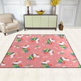 thumbnail image 3 of Coolnut Lightweight Soft Area Rugs 63 x 48 in, Unicorn Horse Floor Mat for Kids Playing Room Hardwood Floor Living Room Nursery Rugs, 5'3" x 4', 3 of 6