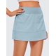 thumbnail image 2 of Falda CRZ YOGA Mini Skort de Golf con Cintura Alta y Corte A Azul Talla L, 2 of 5