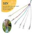 thumbnail image 6 of Mi PupJoy Chew Proof Dog Leash - 2Pack Metal Cable Lead,No Tangle Multiple Leashes for Small and Medium Dogs- Heavy Duty Lead Extender for Collars & Harnesses, 6 of 6