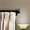 Black, variant on 1.5 in. Collin Curtain Rod with 28 to 48 in. Extension, Cocoa
