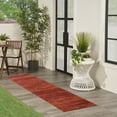 thumbnail image 4 of Nourison Essentials Indoor/Outdoor Red 2'2" x 7'6 Area Rug, (2x8), 4 of 8
