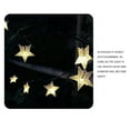 thumbnail image 4 of kayannuo Patio Decor Solar Star Light String Five Pointed Star All Over The Sky Led Courtyard Outdoor Light With Festival Decorative Light Warm White Home Decor, 4 of 6