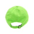 thumbnail image 4 of Diversity & Inclusion D&I Chapeau de Papa Uni 100 % Coton Chapeau Non Structuré Unisexe Sangle Réglable - Lime, 4 of 4