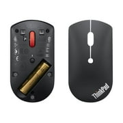 Lenovo ThinkPad Bluetooth Silent Mouse - Optical - Wireless - Bluetooth - Black - 2400 dpi - Scroll Wheel - 3 Button(s)