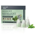 thumbnail image 3 of Natural Peppermint Oil Formula,Rodent Repellent Plant-Based Pouches for Indoor Mice Control - Child/Pet Safe,Long-Lasting Rodent Repellent Pouches (10 Pack)  - Stops Mice in Attics/Garages Safely, 3 of 9