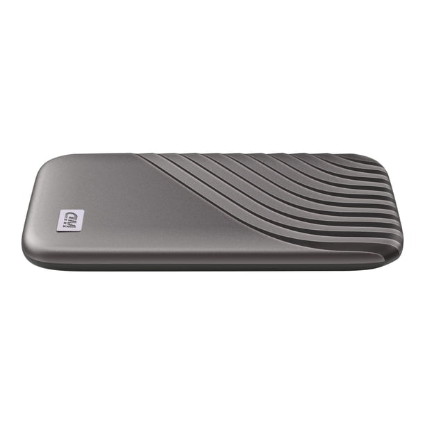 WD 1TB My Passport SSD Portable External Solid State Drive, Gray