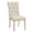 Tan, variant on Scranton & Co Farmhouse Dining Chair 2-Pack in Burlap Tan with Nailheads