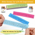 thumbnail image 3 of Bible Verse Jar : Read Me When Bible Verses Jar for Emotions and Feelings,The Hope Jar Bible Verses with 90 Inspirational Scriptures,Christian Gifts for Friends and Lovers (A), 3 of 12