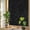 Black, variant on Rainbow Window Privacy Film, Sky Blue Static Cling Decorative Window Film PVC, Modern Pure Winter Sky Blue No Glue UV Blocking Glass Covering, Removable Stained Glass Sticker 17.7''x39.3''