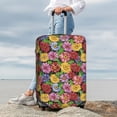 thumbnail image 3 of Lsque Daisies Flowers Printed Luggage Cover, Travel Luggage Protector,Scratch and Dirt Resistant, Fits 18-32 Inch Luggage - Medium, 3 of 9