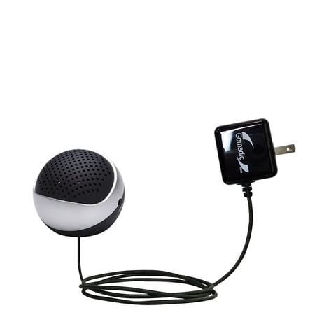 Gomadic Intelligent Compact AC Home Wall Charger suitable for the AYL BSPK001 - High output power with a convenient, foldable plug design - Uses TipEx
