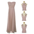 thumbnail image 3 of xxxiticat Women's Long Evening Cocktail Dress Elegant Bridesmaid Dress Elegant Party Dress(KH,S), 3 of 4
