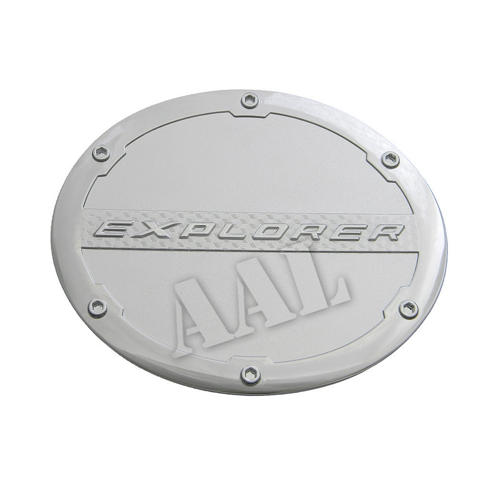 AAL Premium Gas Tank Fuel Cap Door Chrome Cover For 2016 2017 FORD
