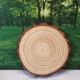 thumbnail image 5 of CoreLiving 1pc Wood Circle for Centerpieces, Rustic Round Paulownia Table Decor, Natural Craft Wood Slices for Wedding Baby Shower Home DIY, 5 of 7