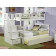 thumbnail image 2 of Leo & Lacey Twin Over Full Staircase Trundle Bunk Bed, 2 of 3