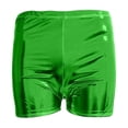 thumbnail image 5 of BLVB Womens Booty Shorts Low Rise Shiny Hot Pants Bottoms Clubwear for Party Dance Festival, 5 of 5