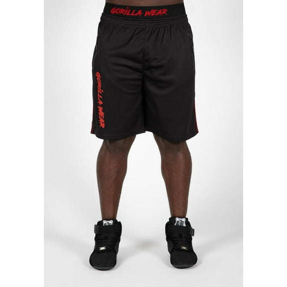 Mercury Mesh Shorts - Black/Red