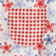 thumbnail image 6 of Staki 4th Fourth of July Baby Girl Outfit American Flag Print Overalls Shorts Pocket Suspender Romper Clothes Fourth of July Outfits for Toddlers Girl 6M 12M 18M Multicolor,3-6 Months, 6 of 7