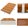 thumbnail image 2 of Towallmark Floral Pattern Japanese Futon Mattress for Adults, Full Size Futon Mattress for Guest Room Kids Room, Sleeping Mattress for Floor Roll Up Camping Mattress, 2 of 7