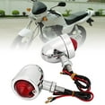 thumbnail image 1 of Luz de giro de motocicleta, señal de giro de motocicleta, lámpara indicadora roja de motocicleta, luz indicadora de señal de motocicleta creada magistralmente, 1 of 8