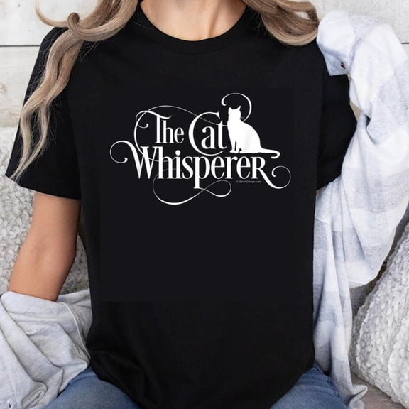 100% Cotton The Cat Whisperer T-Shirt